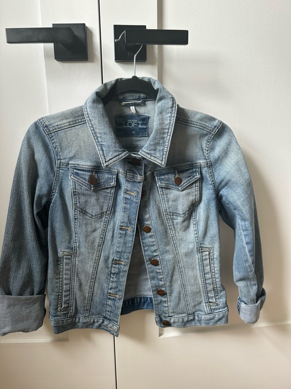 LOFT Light Blue Denim Jacket